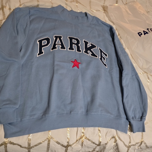Parke Light Blue Sweatshirt - Picture 1 of 3